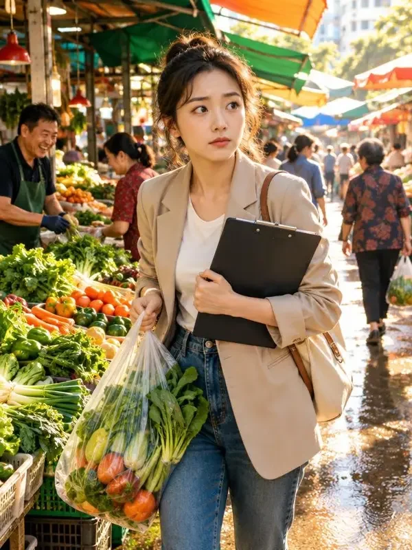 入职第一年的菜市场封面